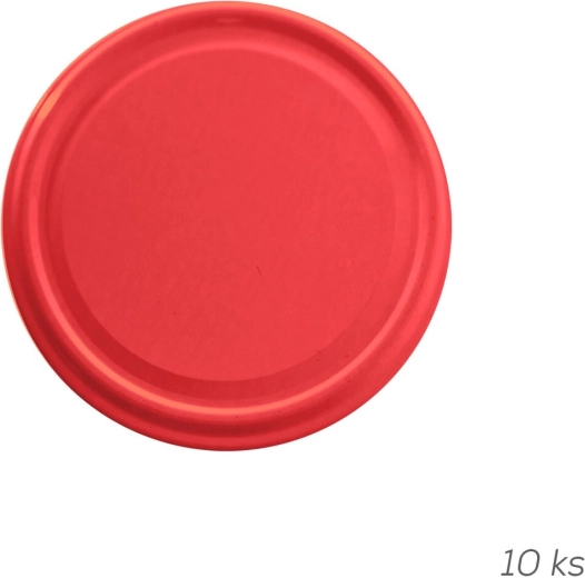 Tapas de conservas TO 66 rojas 10 uds