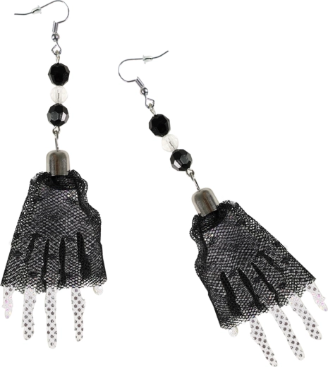 Pendientes de manos de bruja para Halloween