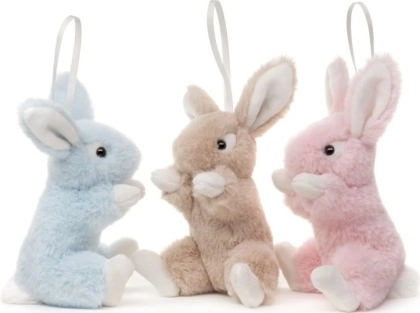 Conejito de peluche eco-friendly 15 cm (3 colores)