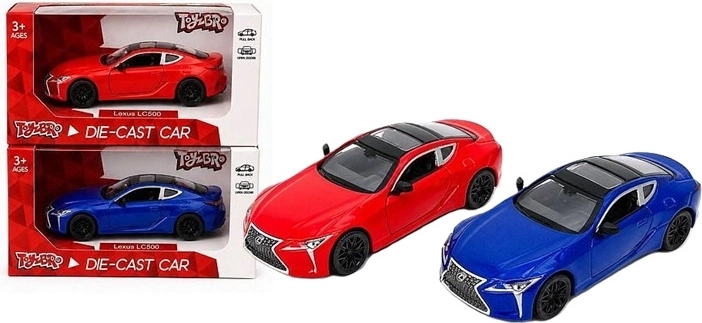 Modelo Lexus LC500 con luz y sonido a escala 1:43 - 1 unidad