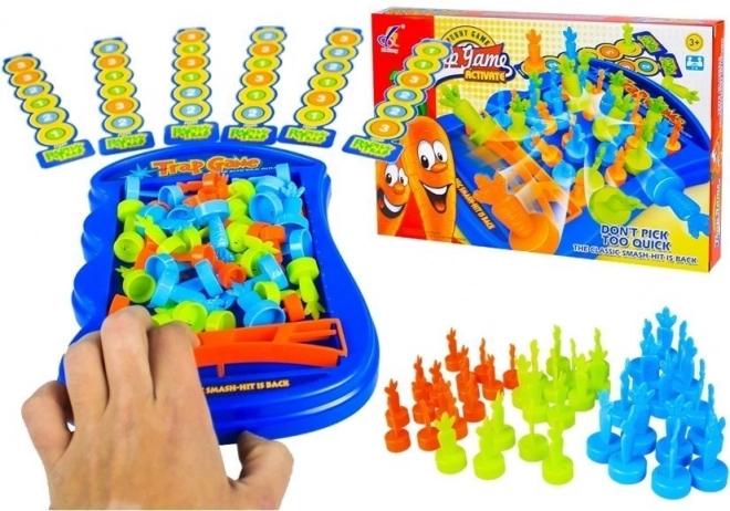 Juego de destreza - Zanahorias fluyentes
