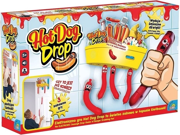 COBI Hot Dog Drop – juego de reflejos con salchichas que caen