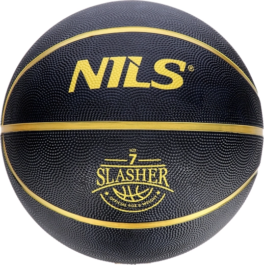 Balón de baloncesto NILS Slasher tamaño 7 negro