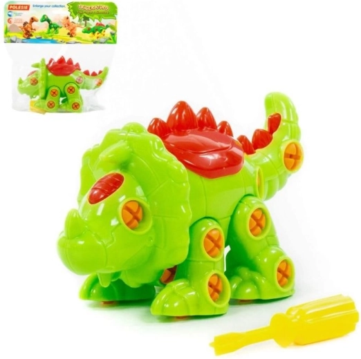 Dinosaurio atornillable Triceratops