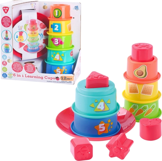 Vasitos apilables 6 en 1 PLAYGO