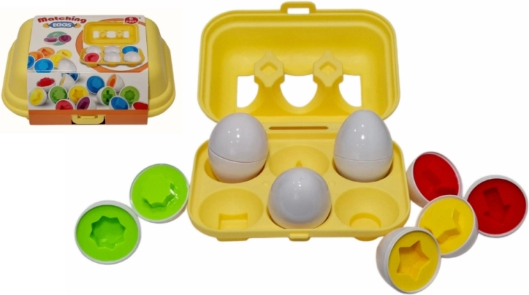 Juego lógico de huevitos - 1 pieza