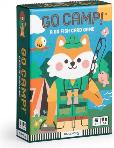 Mudpuppy juego de cartas Vamos de camping