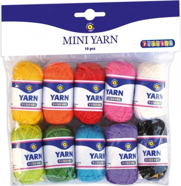 Playbox mini ovillos – set de 10 colores