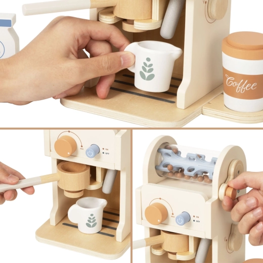 Cafetera interactiva como de verdad