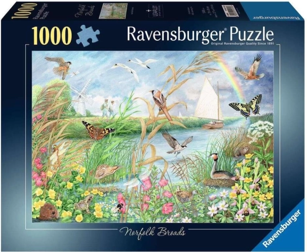 Puzzle Ravensburger Lago de Norfolk 1000 piezas