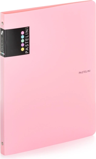 Archivador de anillas PASTELINI rosa A4