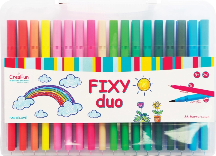 CreaFun rotuladores duo 36 colores