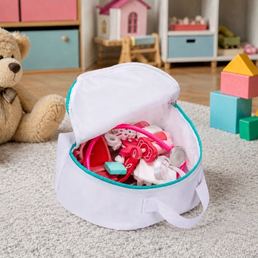 Diseño seguro de madera para niños a partir de 3 años