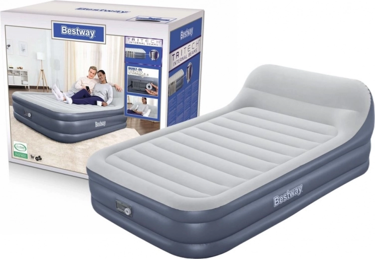 Colchón hinchable con bomba Bestway 226 x 152 x 84 cm