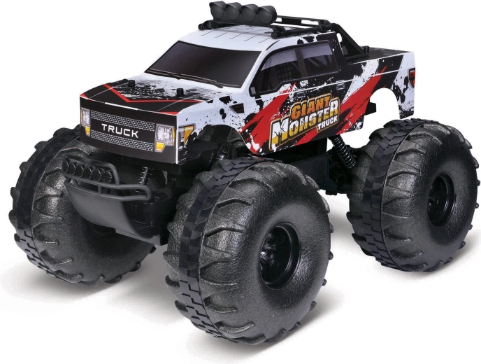 Maisto RC coche todoterreno Giant Wheel Offroad blanco