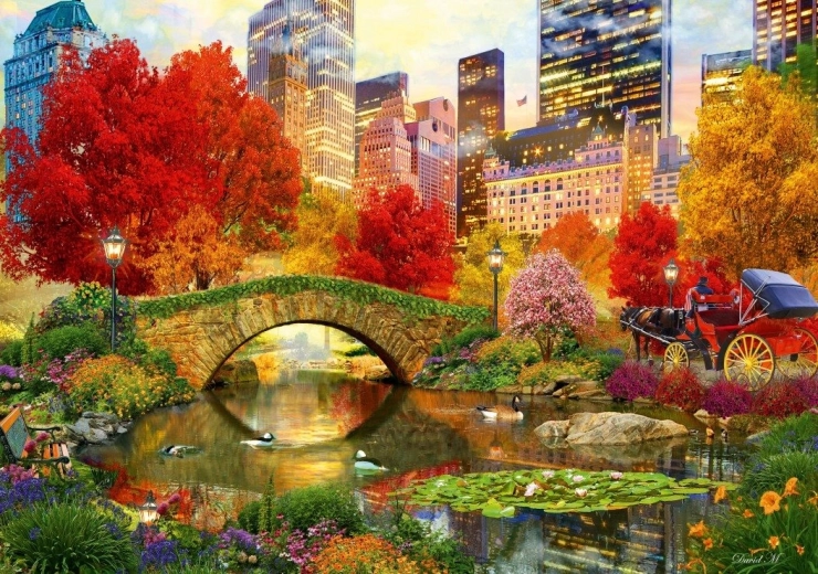 Puzzle Central Park NYC 2000 piezas
