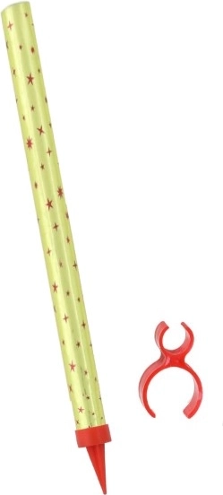 Fuente de fiesta dorada con soporte para botella 70 segundos 25 cm