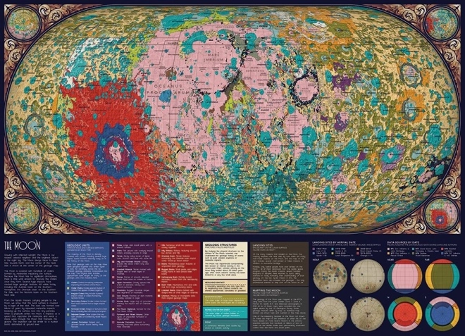 Puzle Luna de 1000 piezas de Cobble Hill