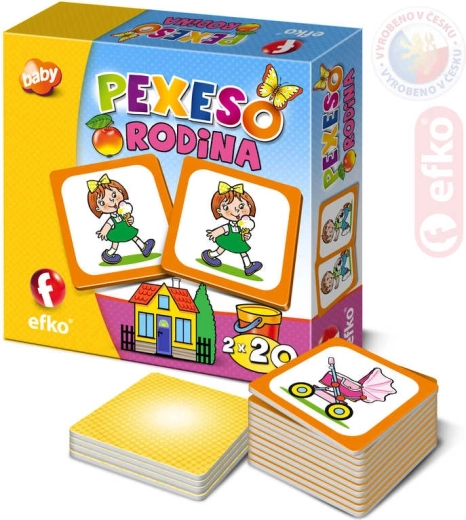 Efko baby pexeso familia