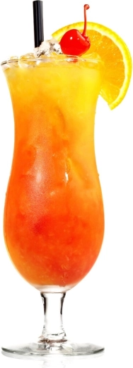 Ideal para bebidas con hielo, fruta y pajita