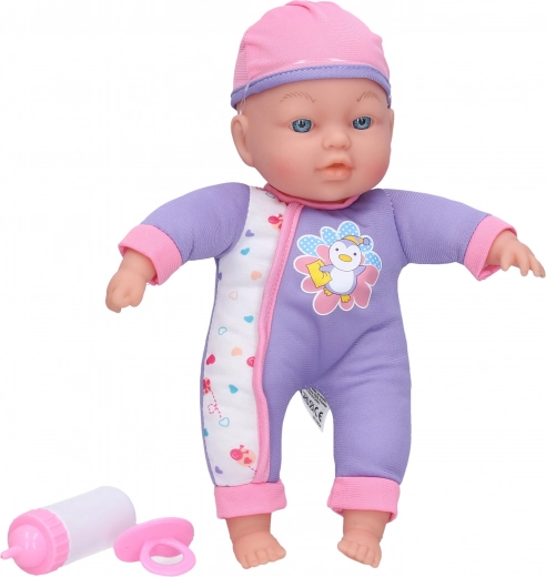Bebé con sonidos de 31 cm con cuerpo blandito y accesorios