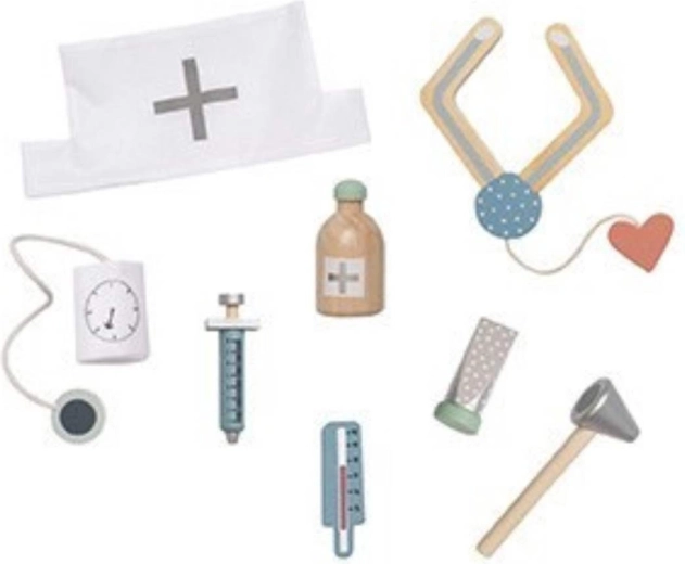 Equipamiento completo para jugar al médico
