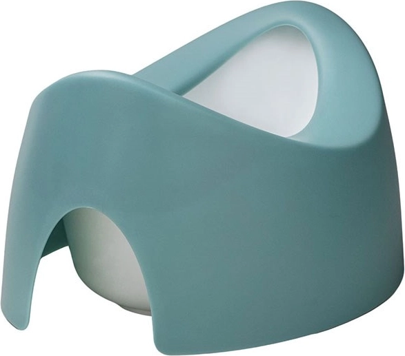 Orinal infantil ergonómico reversible con vertedor Teggi turquesa
