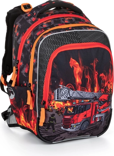 Mochila escolar Bagmaster BETA 23 B Bomberos
