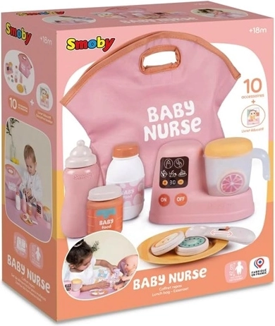 Set Smoby Baby Nurse con calentador
