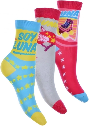 Set de calcetines Soy Luna - 3 pares