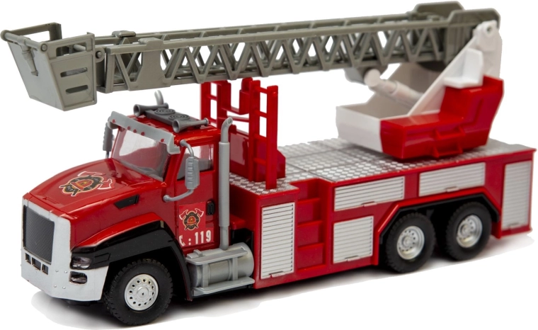 Coche de bomberos teledirigido con luces - 1 unidad