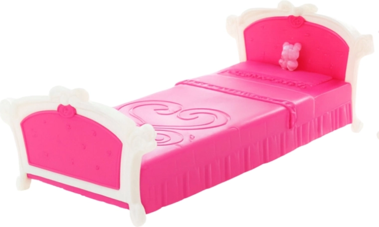 Elegante cama para el cómodo descanso de la muñeca