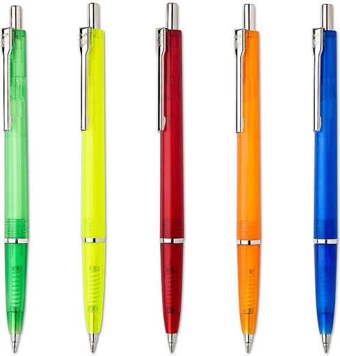 Bolígrafo ICO Silver Ice, colores surtidos