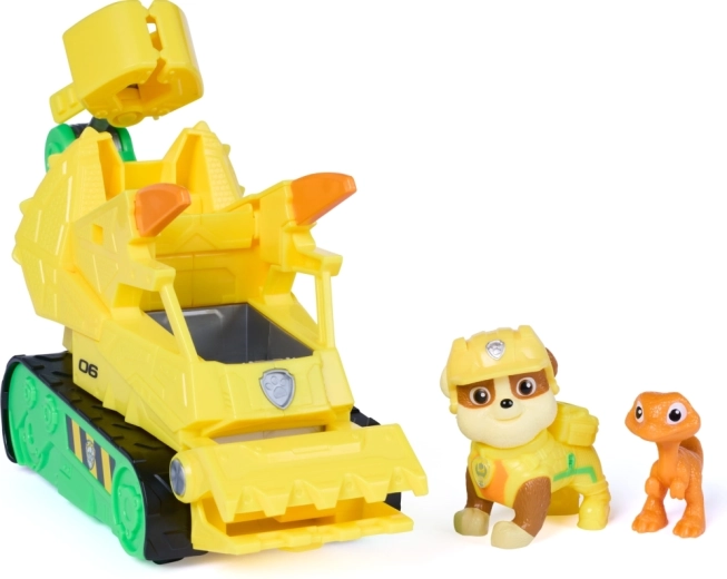 Rubble y un dinosaurio incluidos