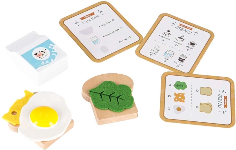 Accesorios de madera para pequeños chefs