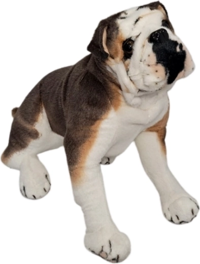 Perro bulldog de peluche - 1 pieza