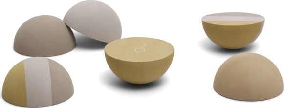 Piedras de equilibrio de espuma Piankové honey bObles