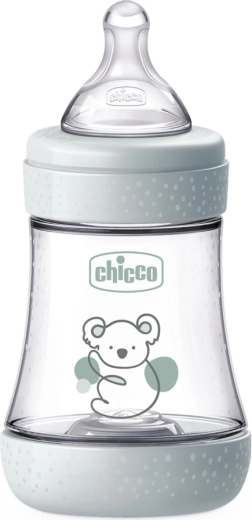 Biberón anticólicos para bebé Chicco Perfect5 150 ml neutro, flujo lento 0m+