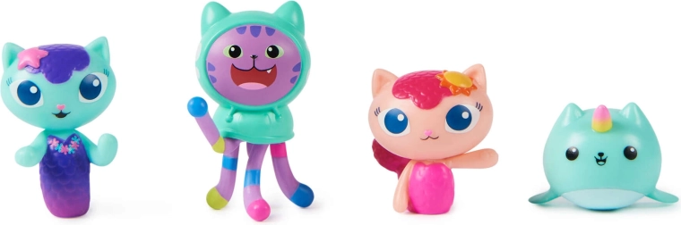 Cuatro figuras icónicas de la serie