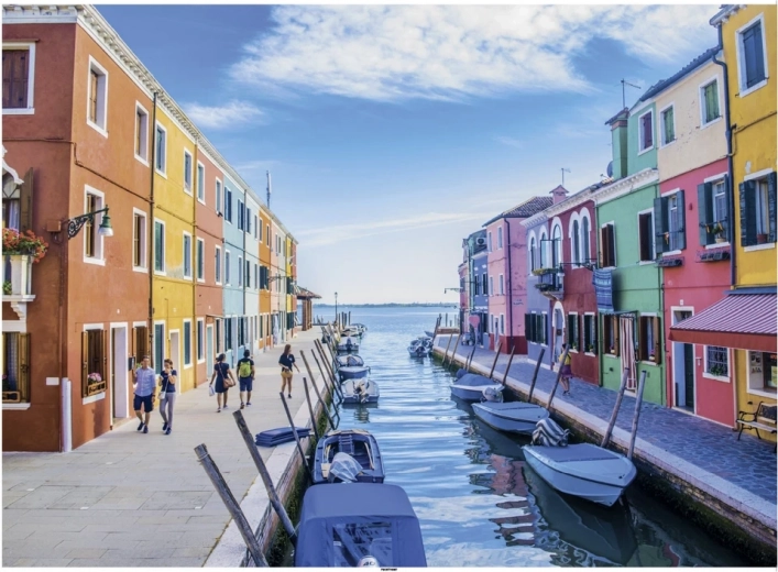 Puzzle Canal en Venecia 1000 piezas