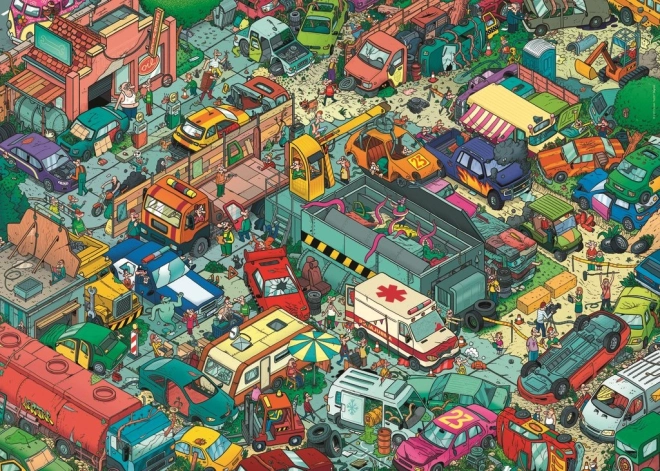 Puzzle Heye Vertedero 1000 piezas