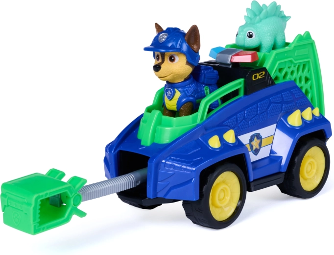 2 figuras en el paquete: Chase y dinosaurio