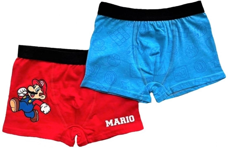 Dúo de bóxers Super Mario