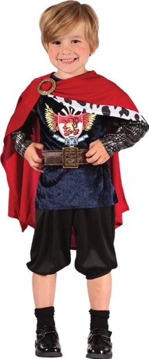 Disfraz infantil de rey 92–104 cm
