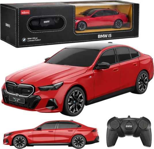 Coche RC BMW i5 1:24 rojo RASTAR