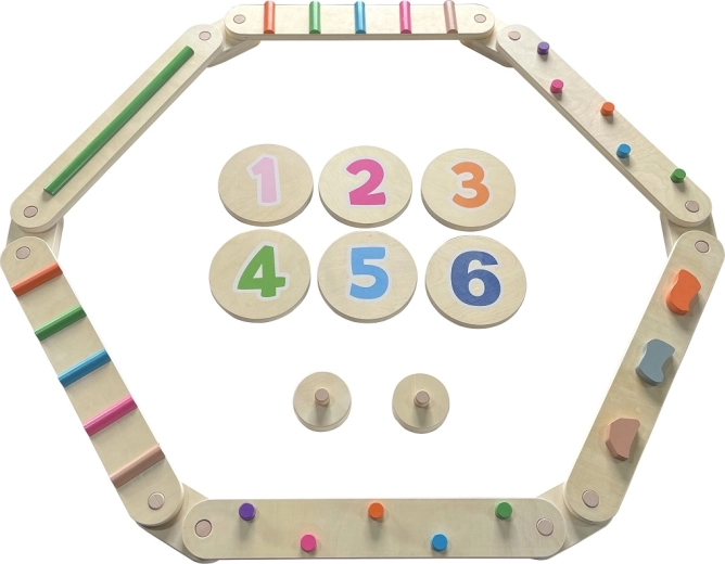 Circuito de equilibrio de madera 2Kids Toys