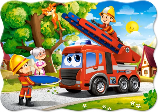 Puzzle Bomberos al rescate, 30 piezas
