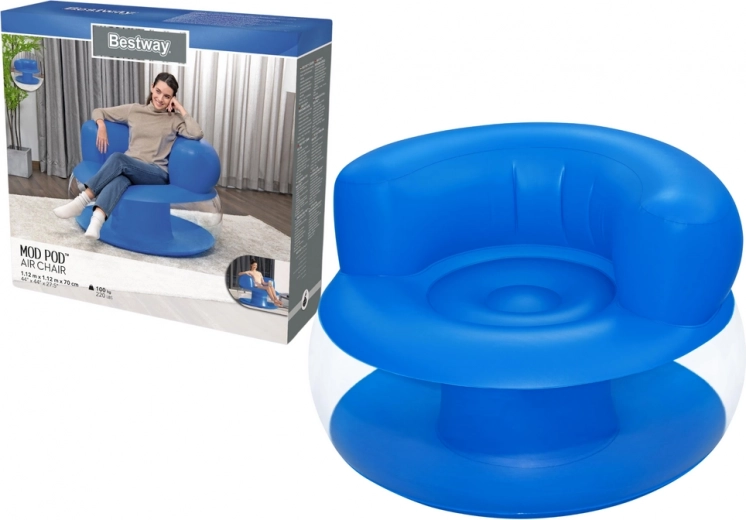 Sillón inflable azul Bestway