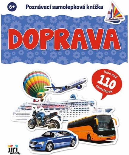 Libro de pegatinas educativo: Transporte