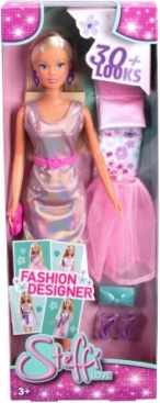 Muñeca Steffi – diseñadora de moda con set de 13 piezas